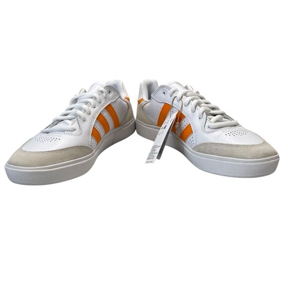 Adidas Tyshawn Low Cloud White Orange Shoes IF4621 Men's Size's 7.5 - 11 - Picture 8 of 9